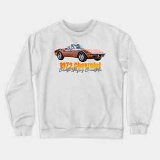 1972 Chevrolet Corvette Stingray Convertible Crewneck Sweatshirt